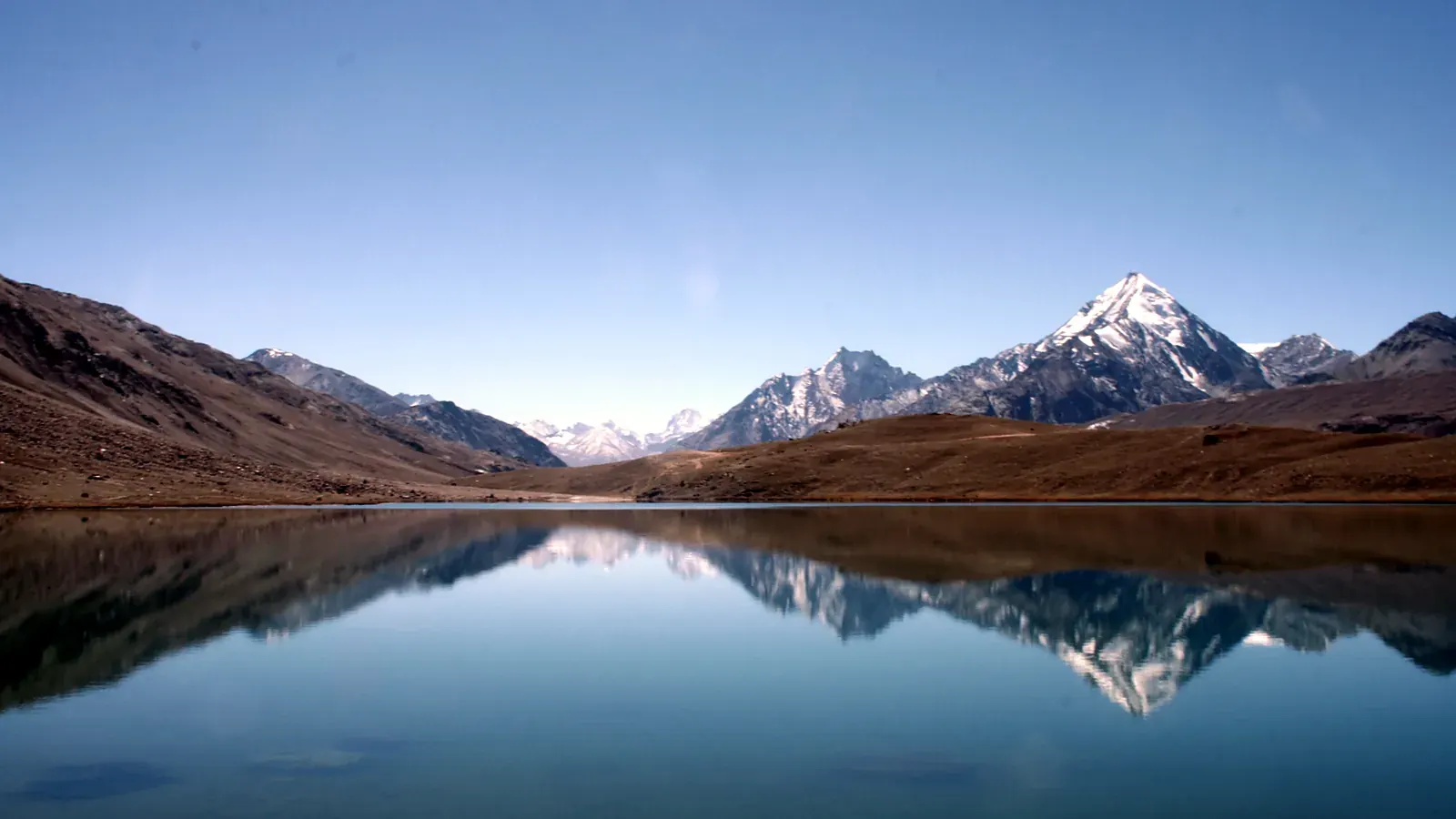Chandratal, the crescent-shaped moon lake at about 4,300 metres, the perfect finale to the Hampta Pass trek