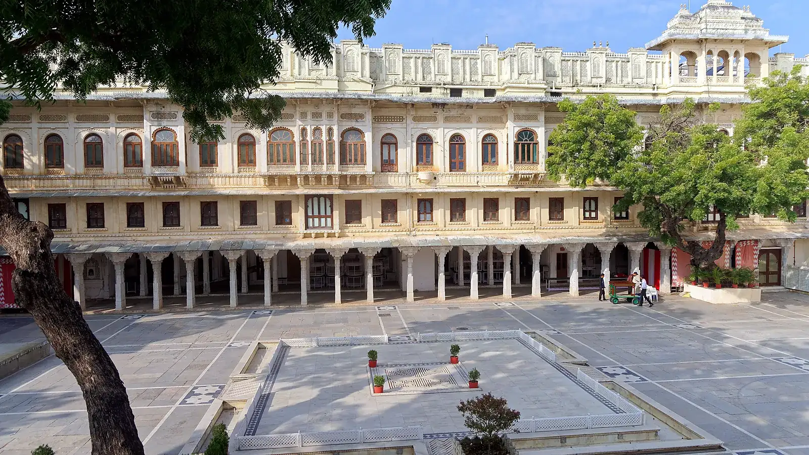 The City Palace at dawn, before the crowds arrive. Early mornings are the calmest time to explore Udaipur