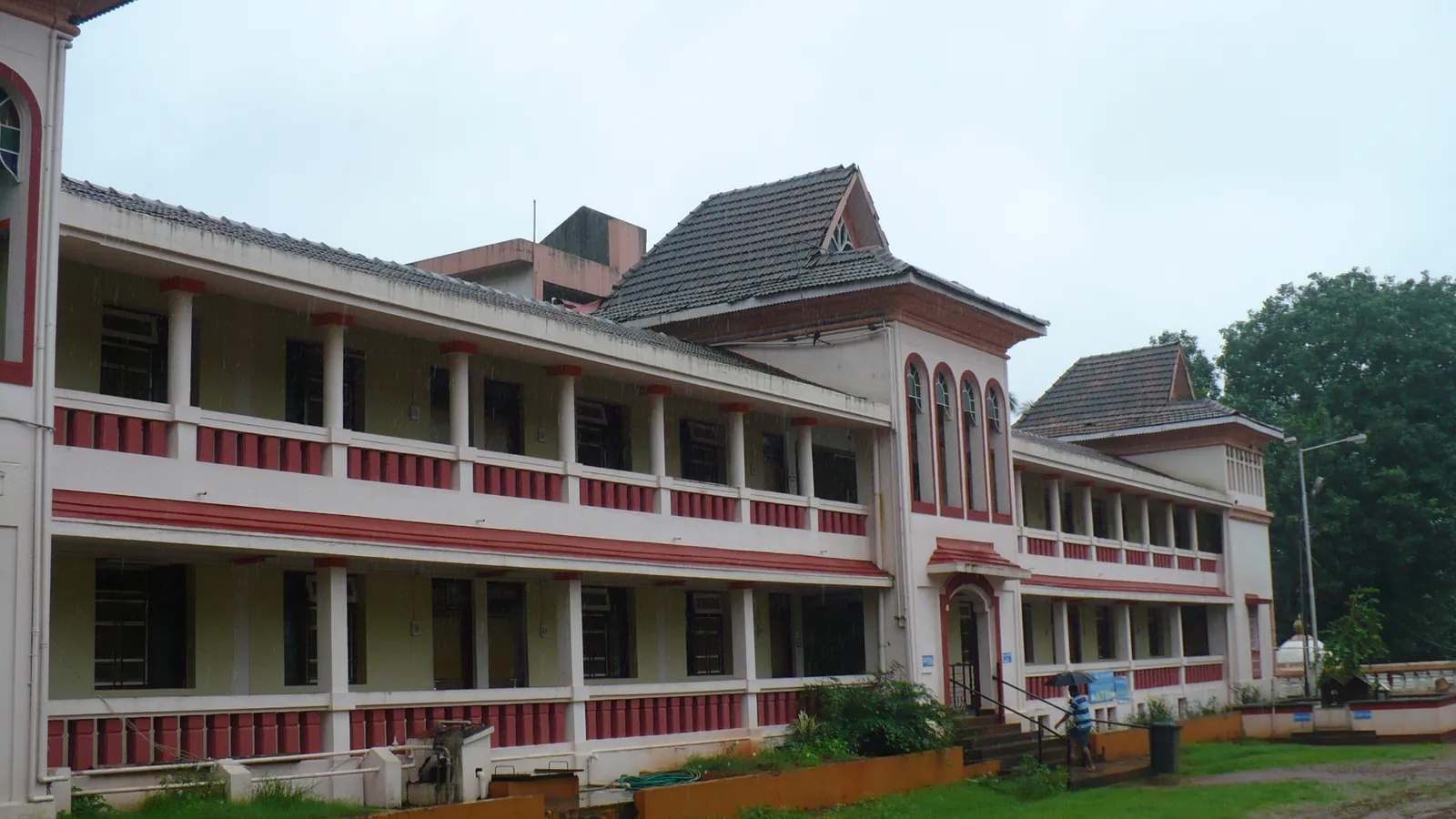 A Portuguese-influenced building in Goa